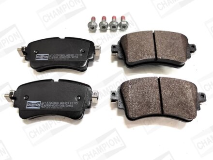 Колодки тормозные дисковые задние Audi A4 (B9), A6 (C8), Q5 (16-)/ VW Touareg (1 CHAMPION 573628CH