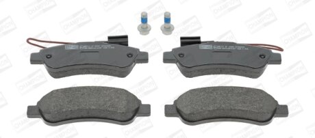 Колодки тормозные дисковые задние Citroen Jumper II/ Fiat Ducato (06-) (CHAMPION 573632CH