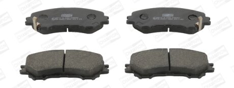 Колодки тормозные дисковые передние Nissan Qashqai II, X-Trail III/ Renault Kadj CHAMPION 573659CH
