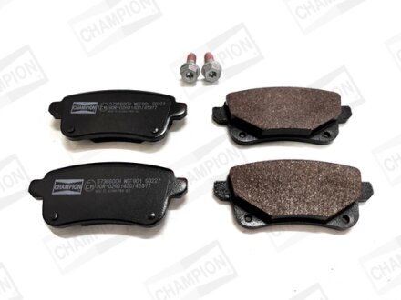 Колодки тормозные дисковые задние Renault Megane (III,IV), Clio V, Fluence (10-) CHAMPION 573660CH