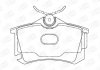 Колодки тормозные дисковые задние AUDI A2 (8Z0) 00-05|SEAT TOLEDO III (5P2) 04-09|VW GOLF V (1K1) 03-10 CHAMPION 573682CH (фото 1)