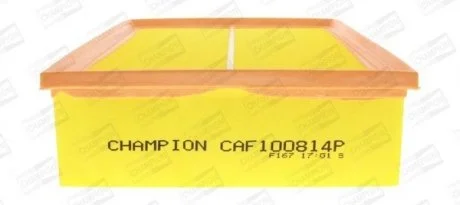 Фильтр воздушный AUDI A4 B6 (8E2) 00-05, A4 B6 Avant (8E5) 00-05, A4 B7 (8EC)  CHAMPION CAF100814P