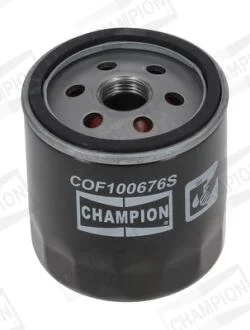 Фільтр масляний Skoda Octavia (III,IV), Fabia (III,IV)/ VW Jetta IV, Golf (VII,VIII) 1.0, 1.2, 1.4, 1.5, 1.6i CHAMPION COF100676S