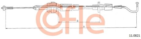 Тросік газу PASSAT 1.8/2.0 93- COFLE 110821