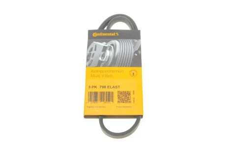 Ремень поликлиновый  ContiTech Contitech 3PK798 ELAST