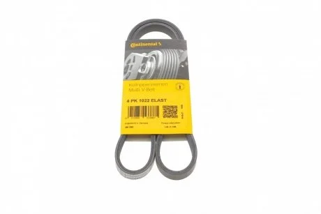 Ремінь поліклиновий (Ви-во ContiTech) Contitech 4PK1022ELAST