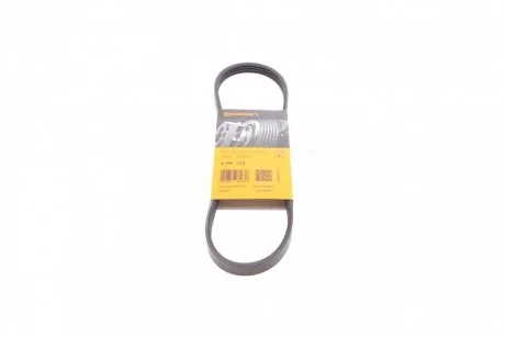 Ремінь поликлиновий DAEWOO, CHEVROLET Matiz (M200,M250) 1.0 [B10S1](ви-во ContiTech) Contitech 4PK715