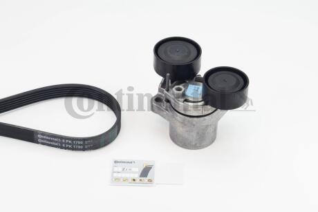 Комплект (ремінь + ролики) Contitech 6PK1780K2