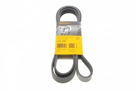 Ремінь поліклиновий MERCEDES-BENZ 190 (W201)E 2.0 01/85-08/93 (Ви-во ContiTech) Contitech 6PK1980