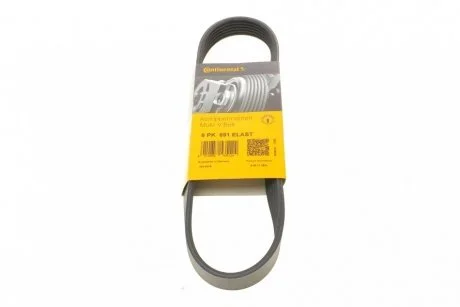 Ремінь поліклиновий (Ви-во ContiTech) Contitech 6PK691ELAST