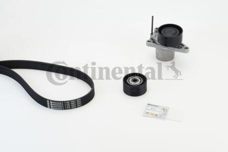 Комплект (ремінь + ролики) Contitech 7PK1687K1