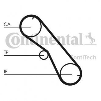 Комплект ременя ГРМ Contitech CT1089K1