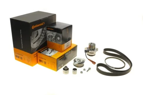 Комплект ременя ГРМ з помпою води Contitech CT1168WP8PRO