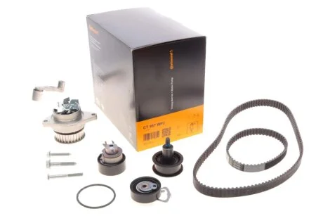 Комплект ременя ГРМ з помпою води Contitech CT957WP2