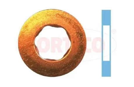 Комплект термошайб 4 шт FORD/PSA 1,6 HDI DV6 (вир-во) CORTECO 49430681