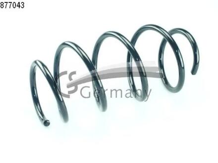 Пружина підвіски передня (кратно 2) Renault Scenic (08-), Grand Scenic (09-) (14.877.043) CS Germany 14877043