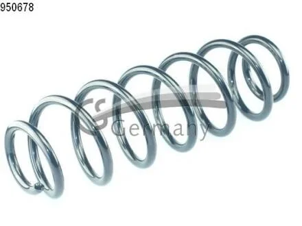 Пружина подвески задняя (кратно 2) VW Golf IV (97-05)/Skoda Rapid CS Germany 14950678