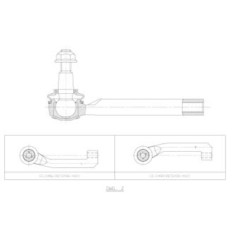 Наконечник тяги рульової L Ford Explorer 20- CTR CE1048L