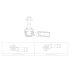 Наконечник тяги рульової L Dodge Dart 13-16 Chrysler 200 15-17 CTR CE1057L (фото 1)