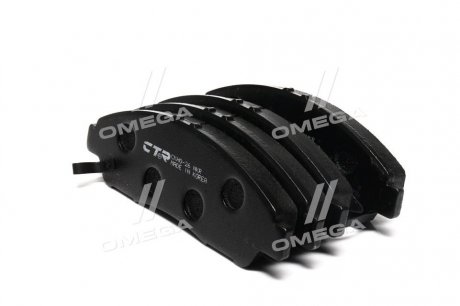 Колодка торм. ACURA MDX 07-11 HONDA PILOT 09-11 передн. CTR CKHO-26 (фото 1)