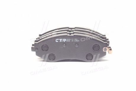 Колодка торм. CHEVROLET LACETTI передн. CTR CKKD-12 (фото 1)