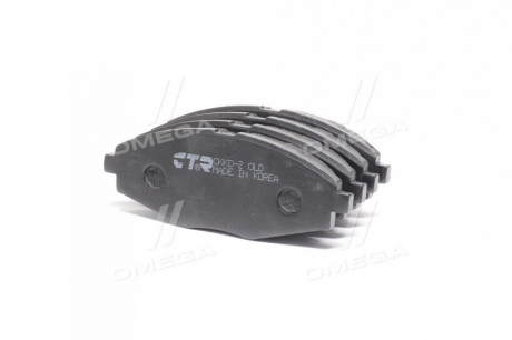 Фото 1 - колодка торм. DAEWOO LANOS 1.5, MATIZ передн. CTR CKKD-2 Колодка торм. DAEWOO LANOS 1.5, MATIZ передн. CTR CKKD-2 (фото 1)