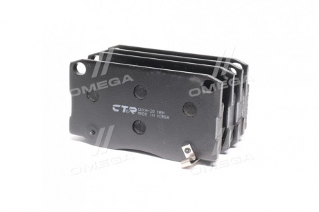 Колодка торм. HYUNDAI HD65/72 передн. CTR CKKH-28 (фото 1)