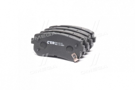 Колодка торм. HYUNDAI ACCENT, i30, задн. CTR CKKK-36 (фото 1)