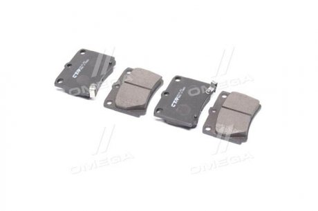 Фото 1 - колодка торм. MITSUBISHI PAJERO II (V2W, V4W) задн. CTR CKM-34 Колодка торм. MITSUBISHI PAJERO II (V2W, V4W) задн. CTR CKM-34 (фото 1)