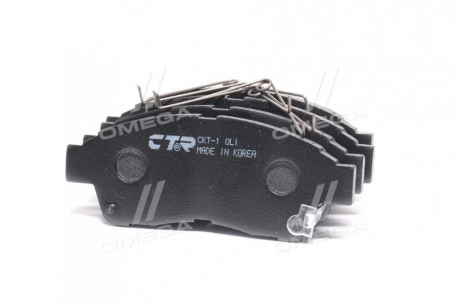 Фото 1 - колодка торм. TOYOTA COROLLA -97 передн. CTR CKT-1 Колодка торм. TOYOTA COROLLA -97 передн. CTR CKT-1 (фото 1)