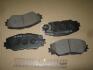 Колодка торм. TOYOTA AURIS, RAV 4 передн. CTR CKT-48 (фото 2)