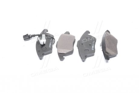 Колодка торм. PEUGEOT 307 передн. CTR CKVW-7 (фото 1)