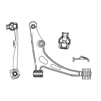Важіль нижній R Suzuki Baleno/Esteem 95-02 CTR CQ0573R