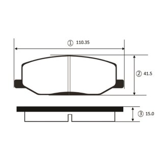 Колодки гальм OLD CKS-9 CTR GK0949
