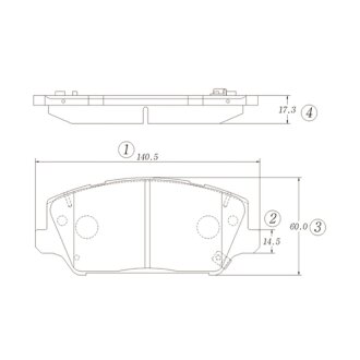 Колодки гальм OLD CKKK-56 CTR GK1388