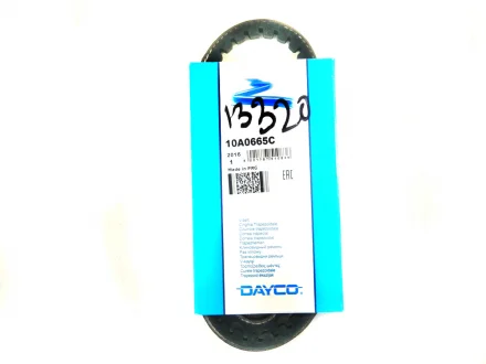 Ремінь генератора Матіз 0.8 (клиновий) DAYCO 10A0665C