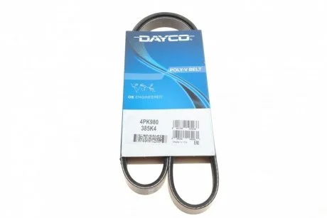 Ремінь поліклін. (вир-во) DAYCO 4PK980