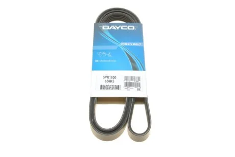 Ремінь DAYCO 5PK1650