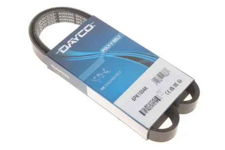 Пас привідний з довжиною кола понад 60см, але не більш як 180см DAYCO 6PK1004K