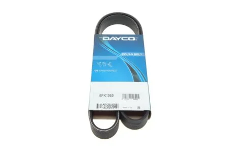 Ремінь поліклін. (вир-во) DAYCO 6PK1069