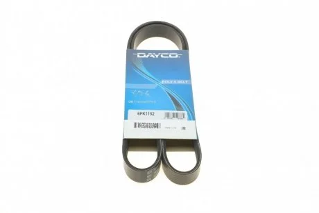 Ремінь поліклін. (вир-во) DAYCO 6PK1152