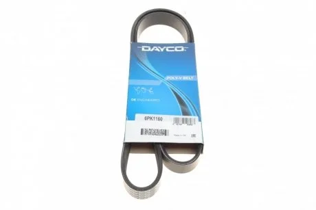 Ремінь DAYCO 6PK1160