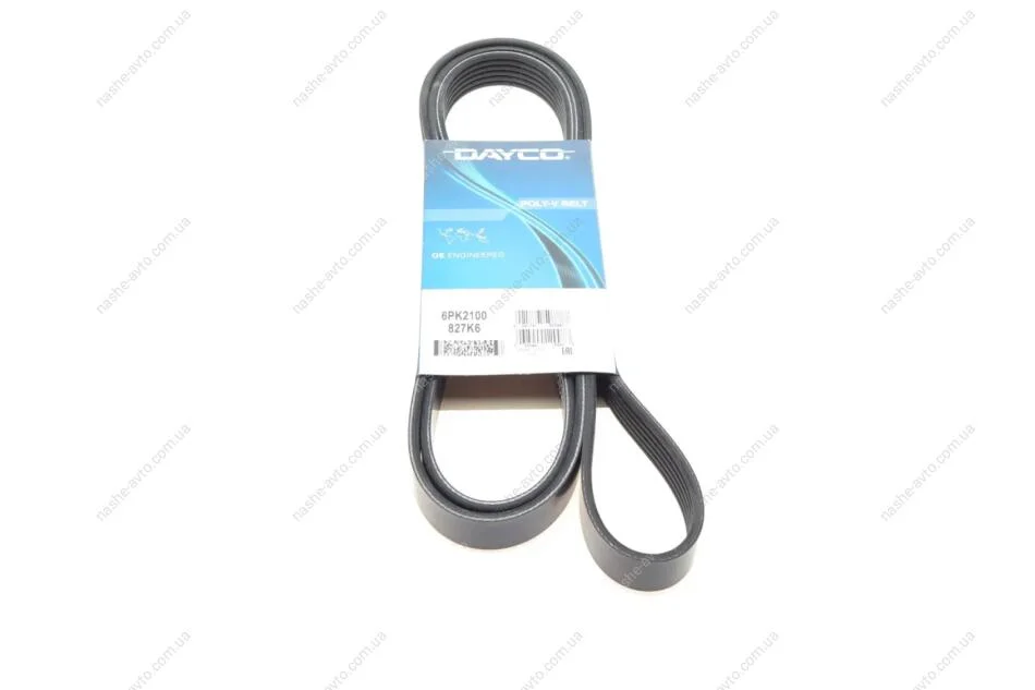 Ремінь поликлин. DAEWOO Musso (FJ) 3.2 (ви-во) DAYCO 6PK2100 (фото 1)