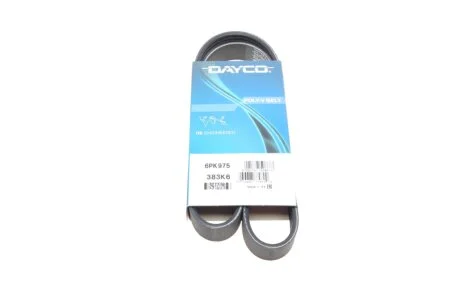 Ремінь поліклін. DAYCO 6PK975