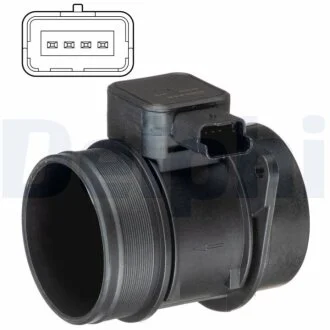 Датчик масової витрати повітря Delphi AF10500-12B1