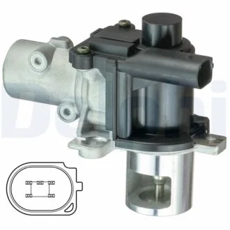 Клапан EGR Delphi EG10425-12B1