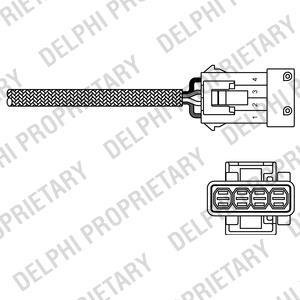 Датчик кисню Delphi ES20245-12B1