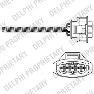 Датчик кисню Delphi ES20281-12B1