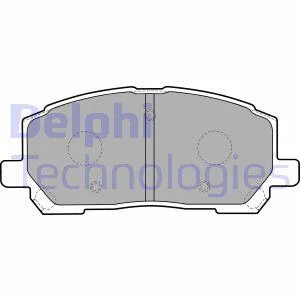 Комплект гальмівних колодок з 4 шт. дисків Delphi LP1908