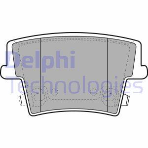 Комплект гальмівних колодок з 4 шт. дисків Delphi LP2035